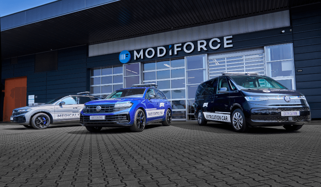 Gemodificeerde Volkswagens voor de Grand Prix Zandvoort 2024